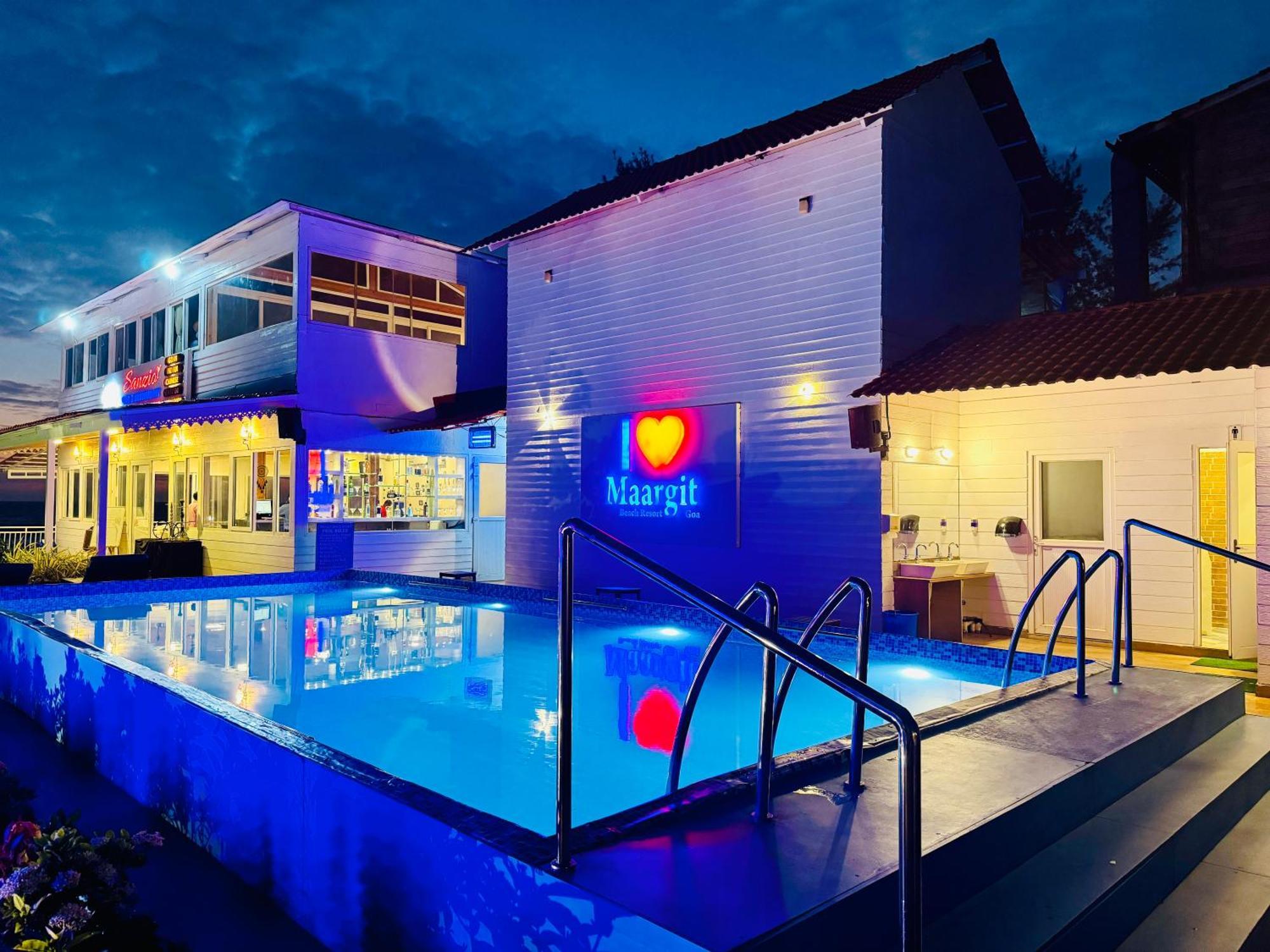 Maargit Beach Resort Mandrem Buitenkant foto