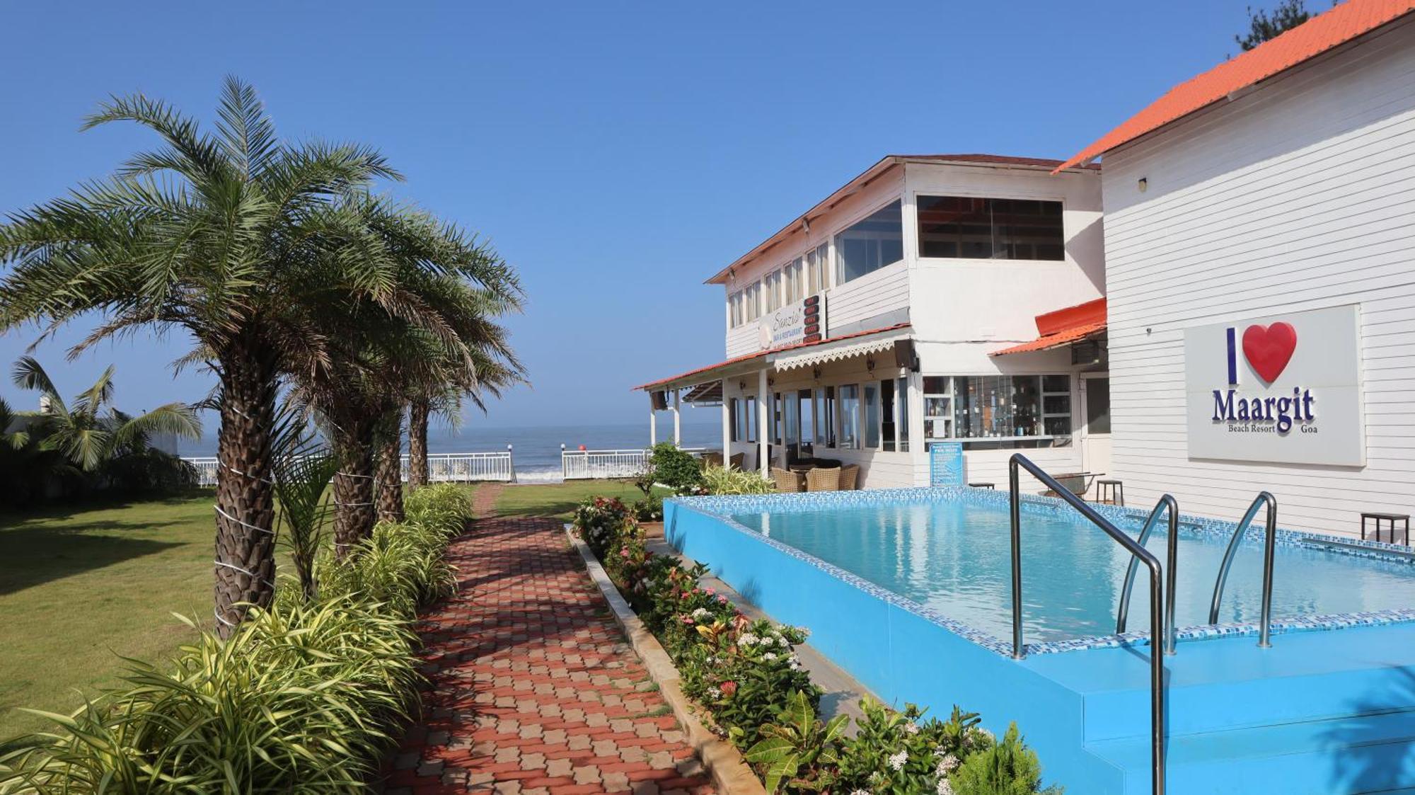 Maargit Beach Resort Mandrem Buitenkant foto